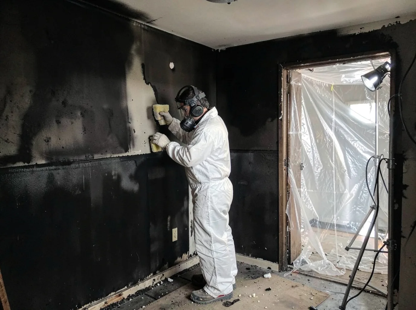 Fire Damage Restoration company in Lansing, WV
